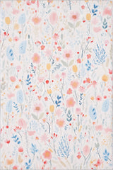 Lily Floral Washable Area Rug - MDJ003
