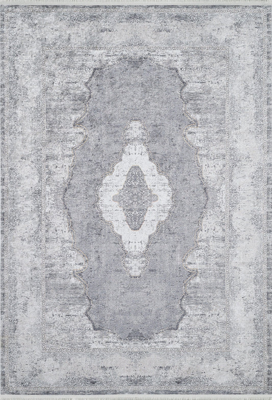 machine-washable-area-rug-Medallion-Collection-Gray-Anthracite-JR1781