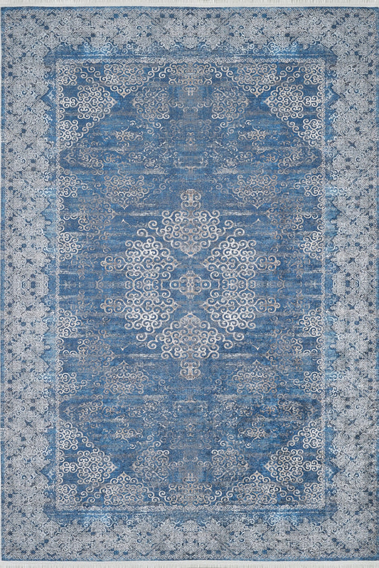machine-washable-area-rug-Medallion-Collection-Blue-JR1786