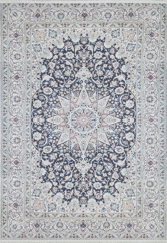machine-washable-area-rug-Medallion-Persian-Collection-Blue-Gray-Anthracite-JR1686