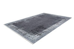 machine-washable-area-rug-Plaid-Modern-Collection-Gray-Anthracite-JR1871