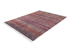 machine-washable-area-rug-Braided-Tassel-Collection-Red-JR5093