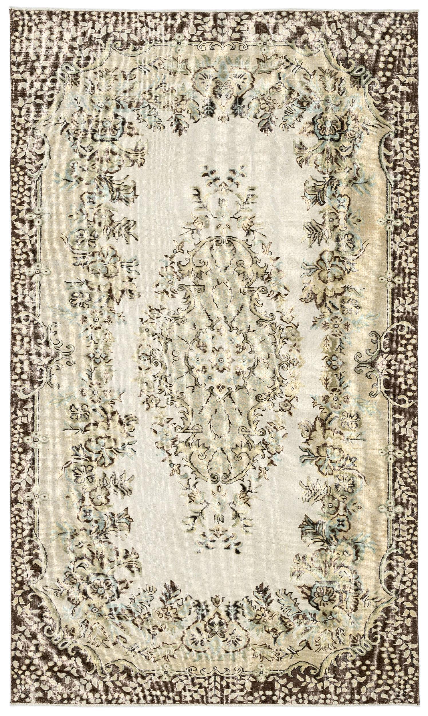 Giahena - Vintage Medallion Rug - 5'9 X 9'9