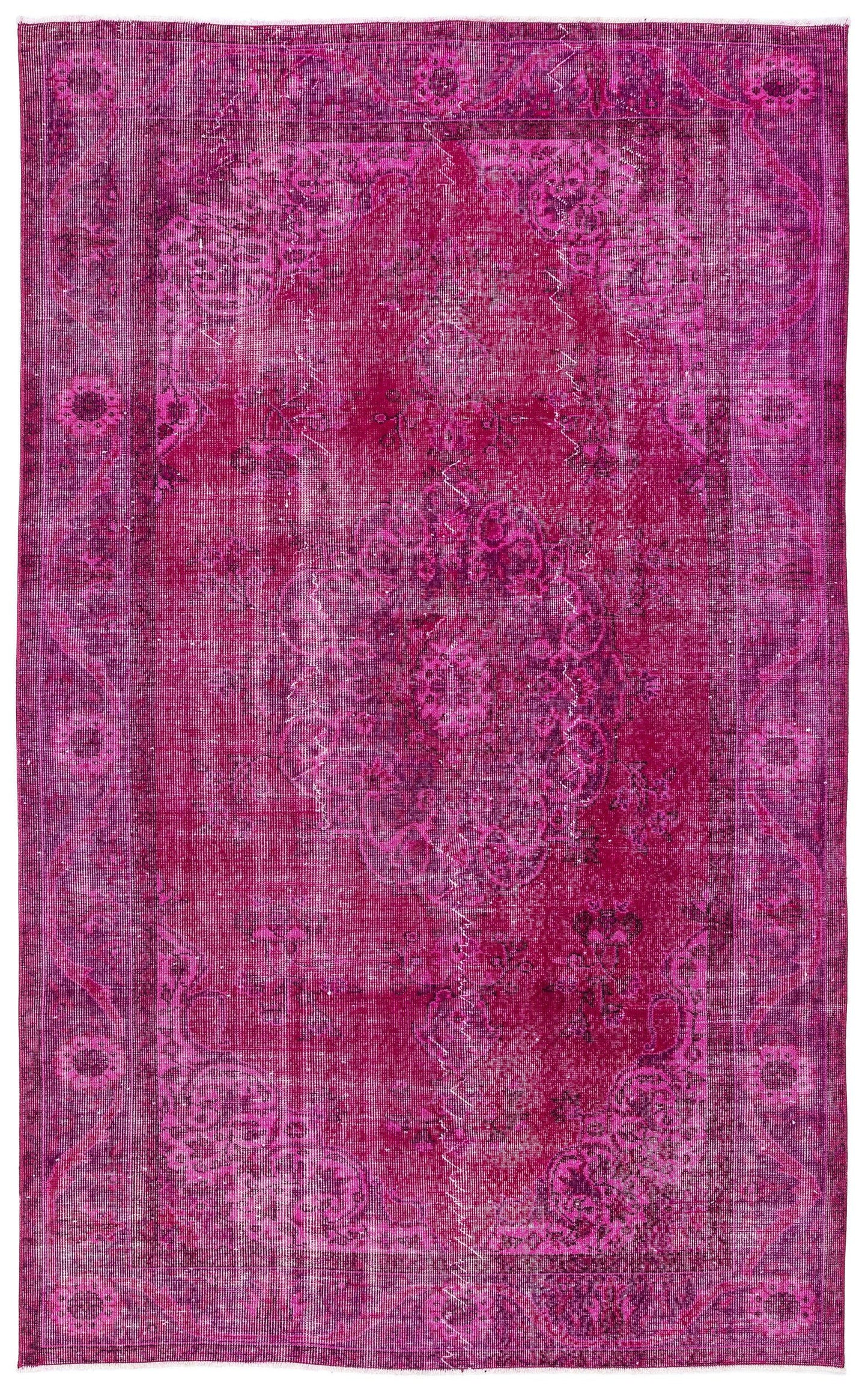 Prozoan - Vintage Distressed Rug - 5'9 X 9'1