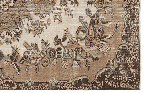 Load image 1 in gallery view. Kagail - Vintage Medallion Rug - 5'8 X 9'1