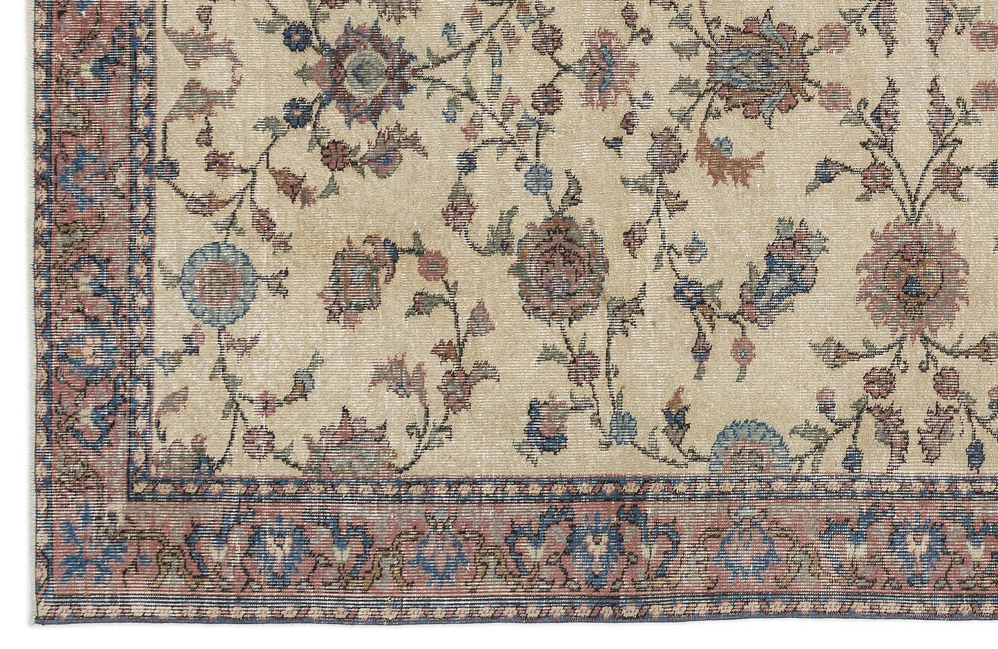 Frezuil - Vintage Floral Rug - 5'4 X 8'8