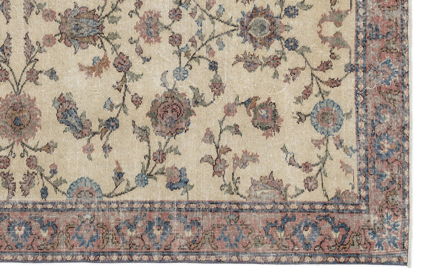 Frezuil - Vintage Floral Rug - 5'4 X 8'8