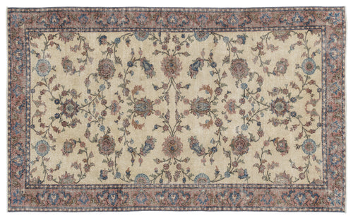 Load image 1 in gallery view. Frezuil - Vintage Floral Rug - 5'4 X 8'8
