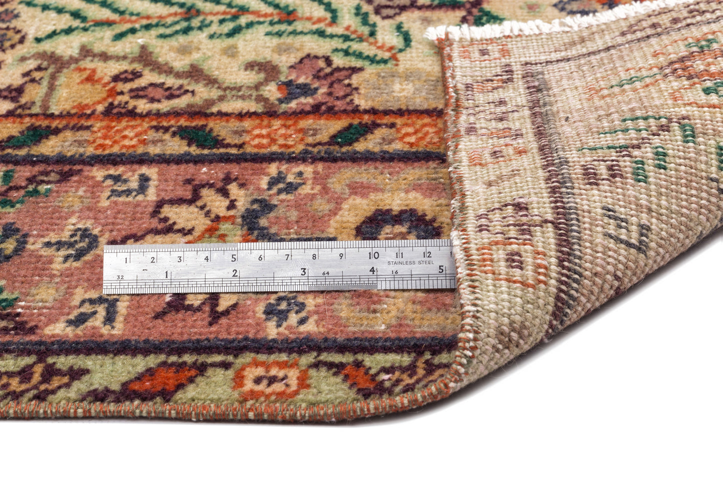 Blidova - Vintage Floral Rug - 5'7 X 9'4