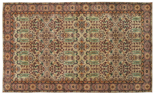 Load image 1 in gallery view. Blidova - Vintage Floral Rug - 5'7 X 9'4
