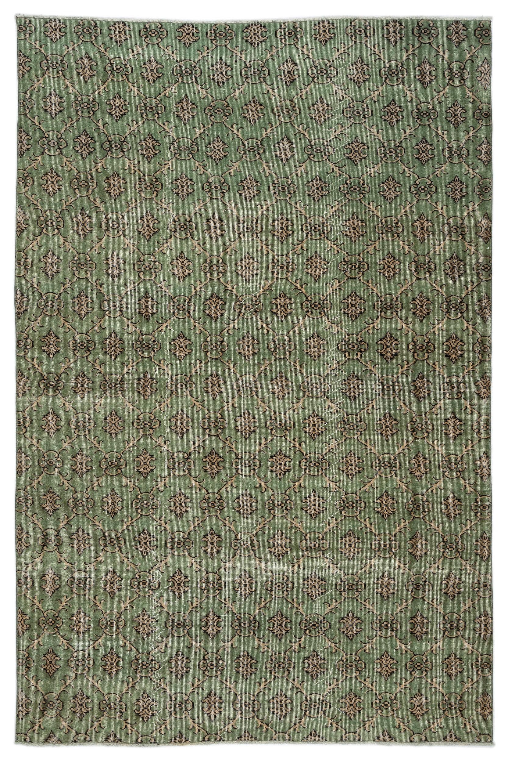 Draudiya - Vintage Floral Rug - 6'1 X 9'2