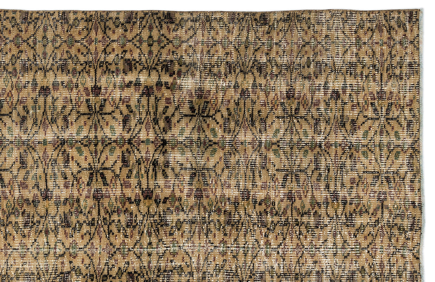 Raita - Vintage Floral Rug - 5'3 X 9'1