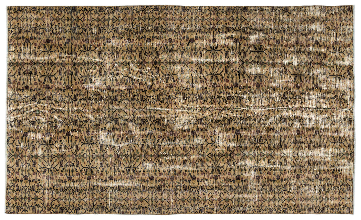 Raita - Vintage Floral Rug - 5'3 X 9'1