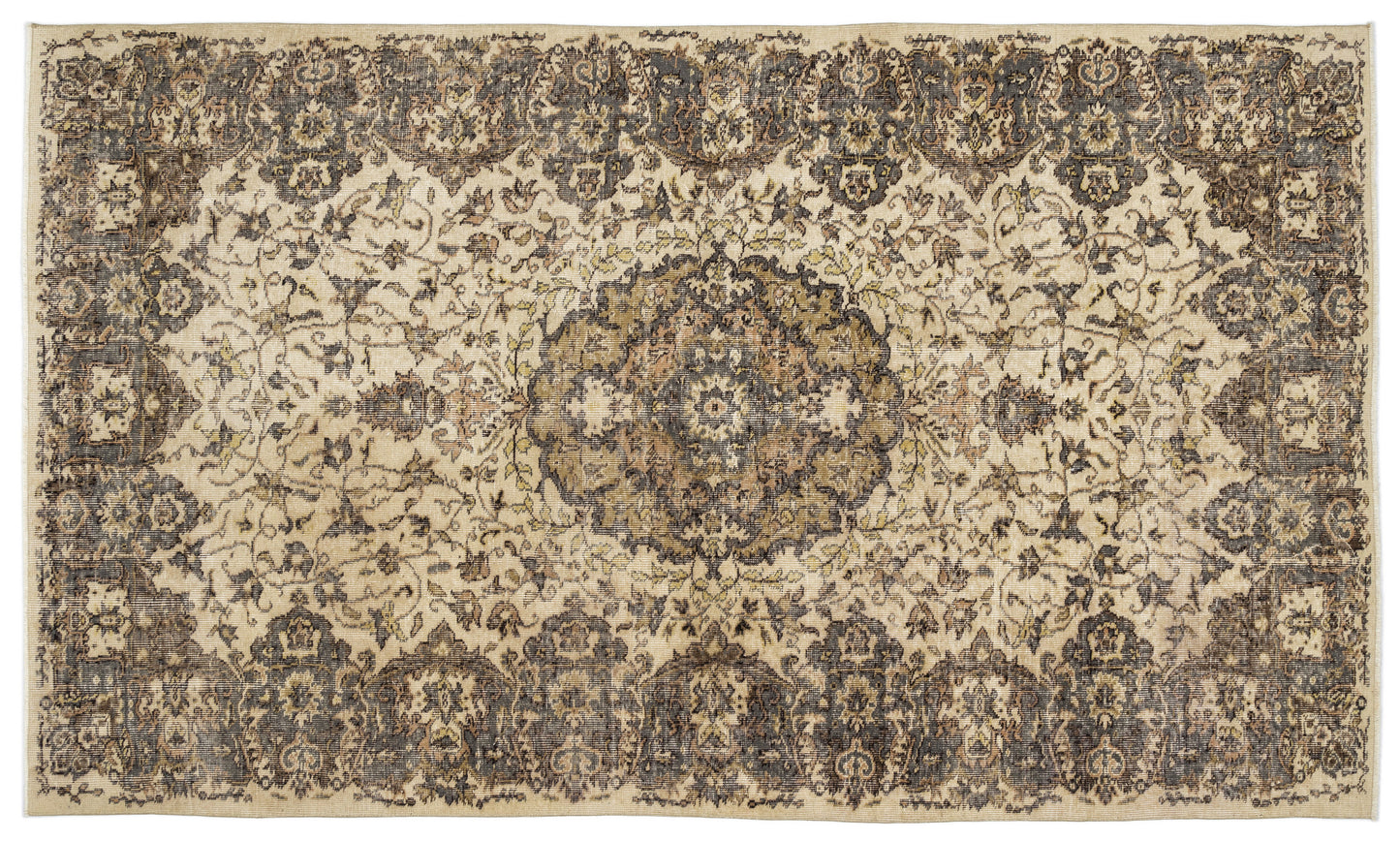Gemiar - Vintage Medallion Rug - 5'5 X 9'3