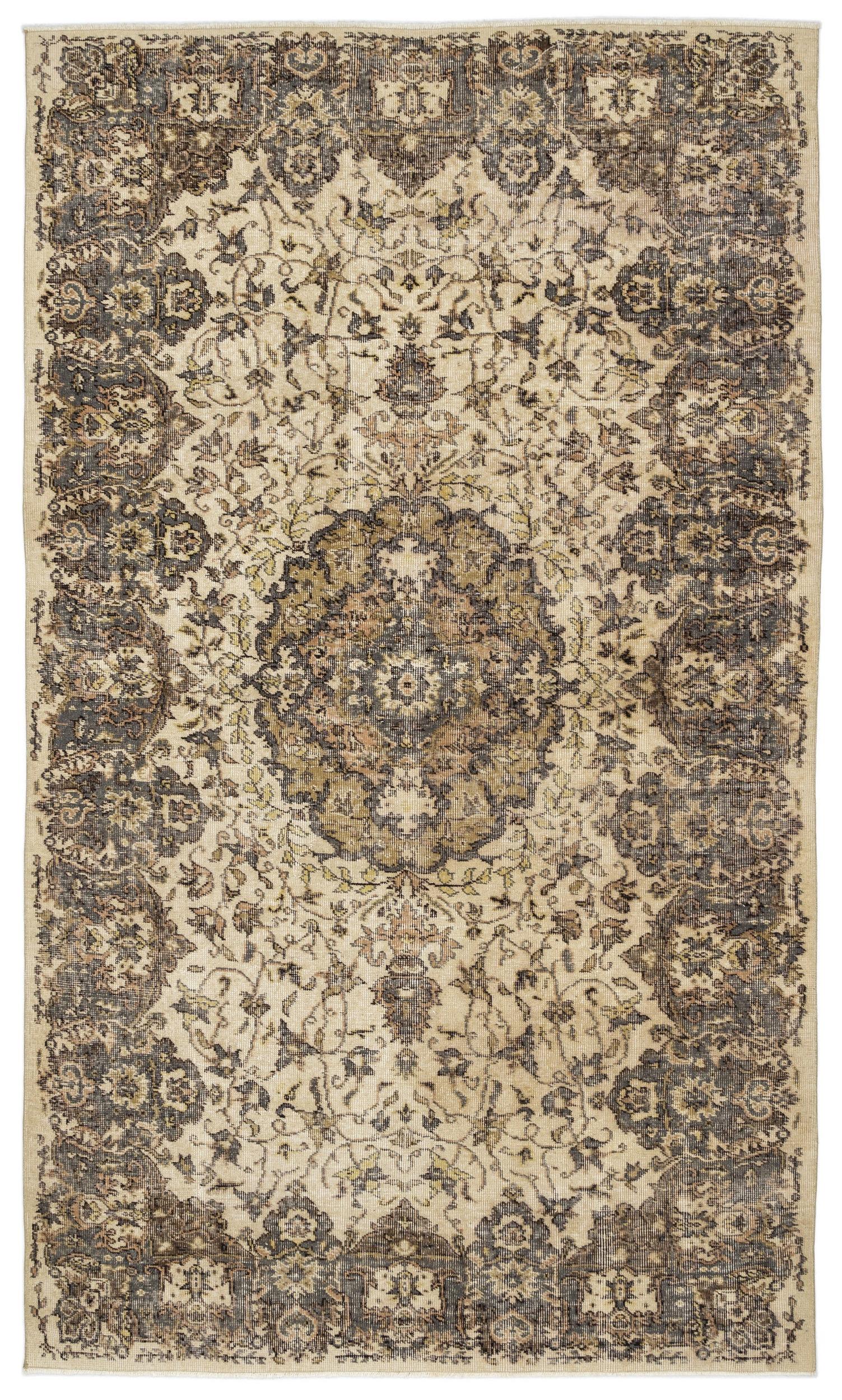 Gemiar - Vintage Medallion Rug - 5'5 X 9'3