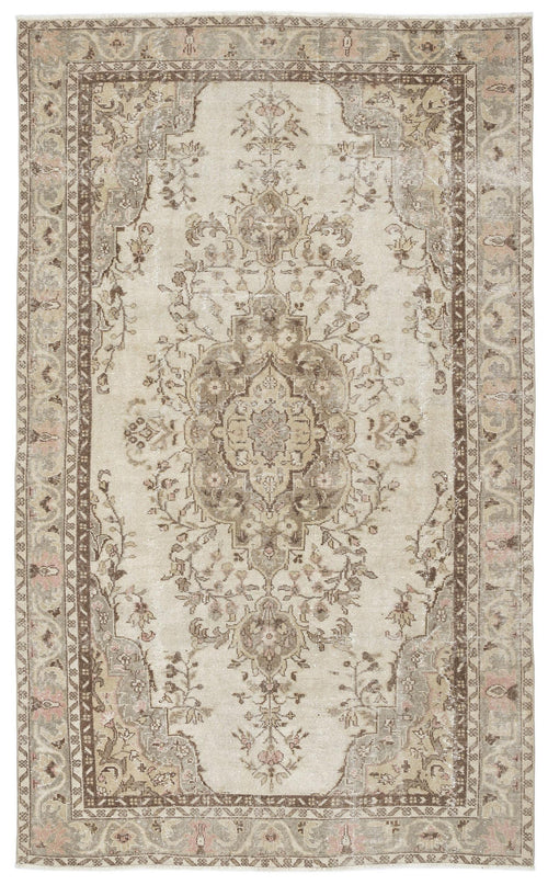 Load image 1 in gallery view. Retasa - Vintage Medallion Rug - 5'10 X 9'4