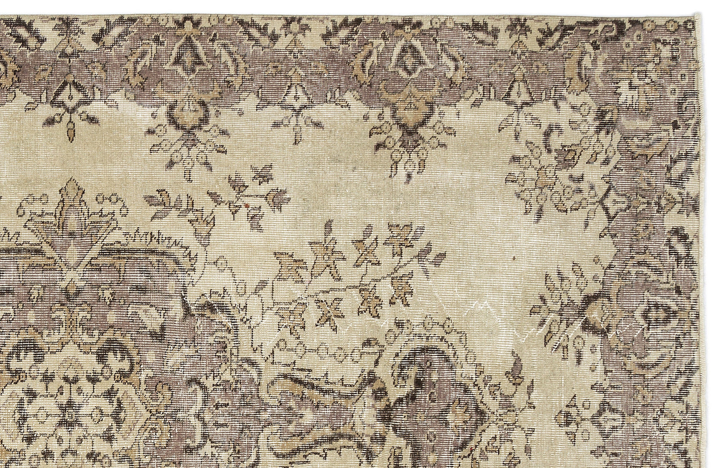 Huzuon - Vintage Medallion Rug - 5'7 X 8'6