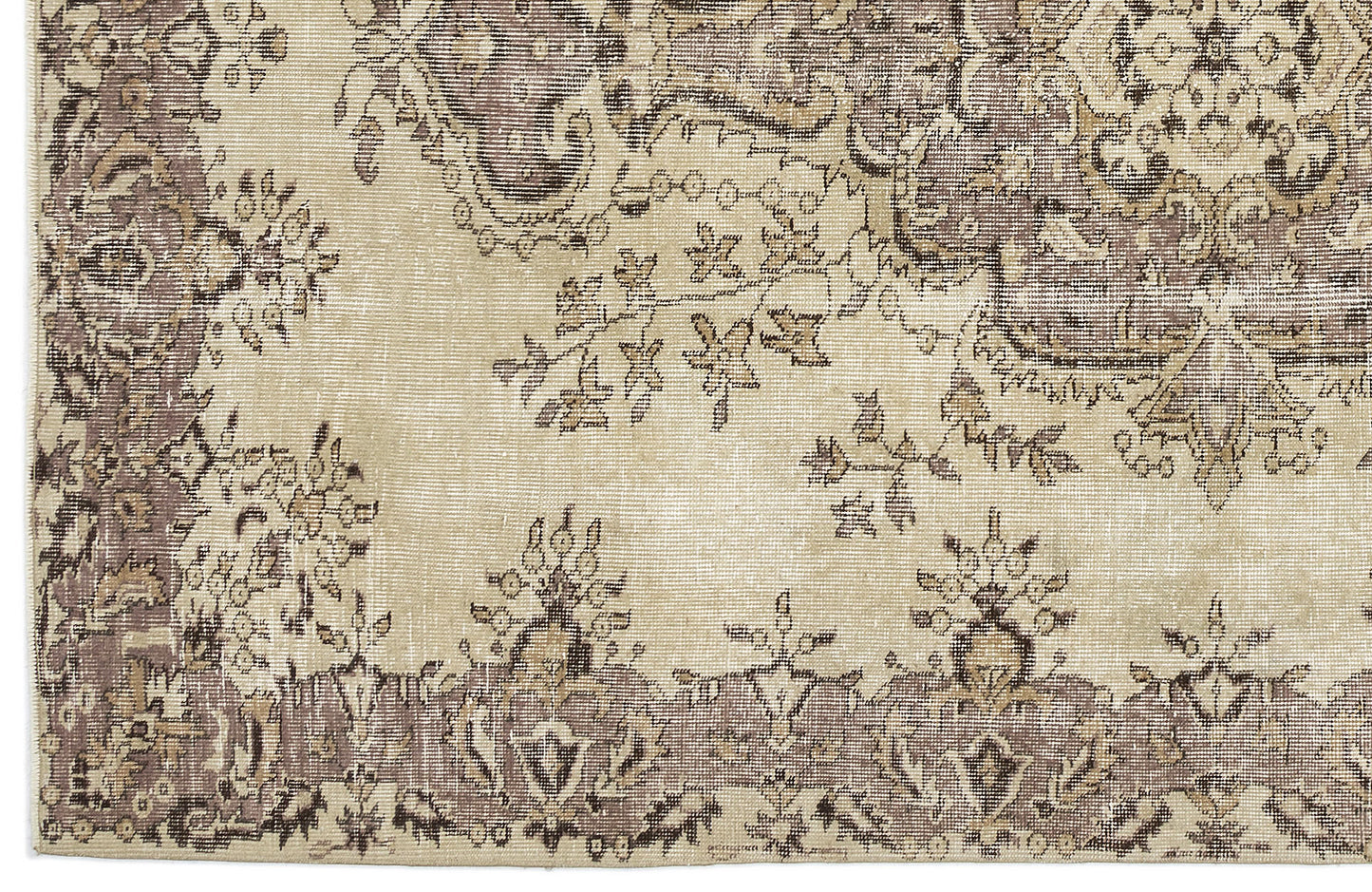 Huzuon - Vintage Medallion Rug - 5'7 X 8'6