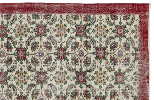 Load image 1 in gallery view. Zomeor - Vintage Floral Rug - 6'2 X 9'4