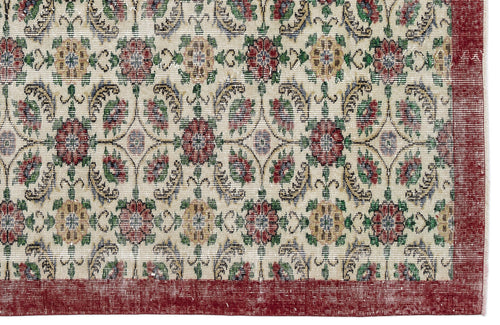 Load image 1 in gallery view. Zomeor - Vintage Floral Rug - 6'2 X 9'4
