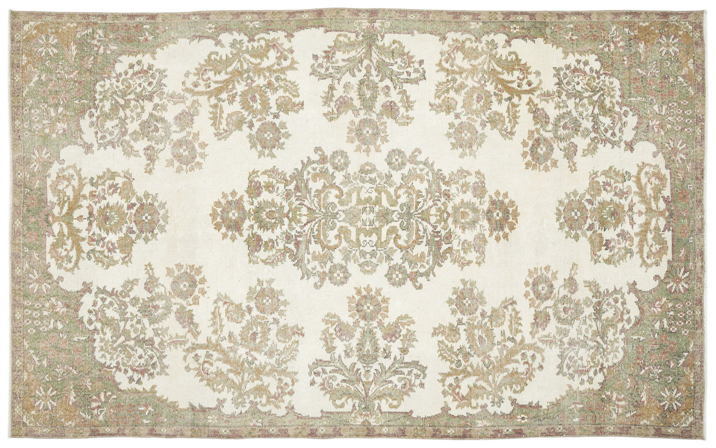 Bofaya - Vintage Medallion Rug - 6'4 X 10'2
