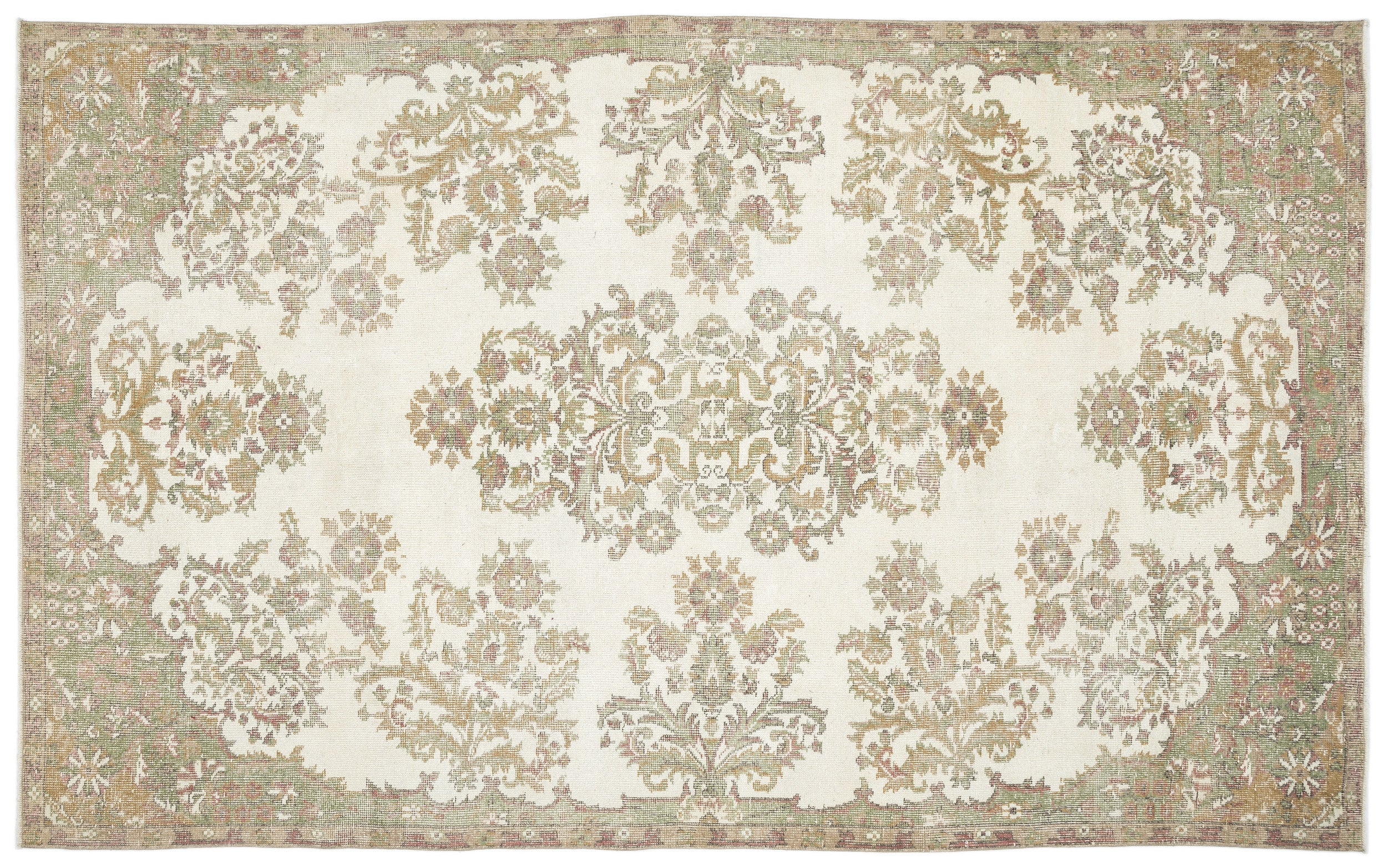 Bofaya - Vintage Medallion Rug - 6'4 X 10'2