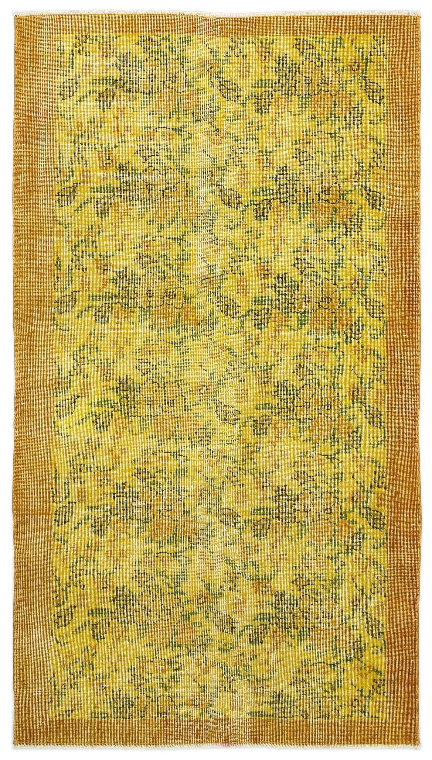 Flima - Vintage Floral Rug - 3'8 X 6'8