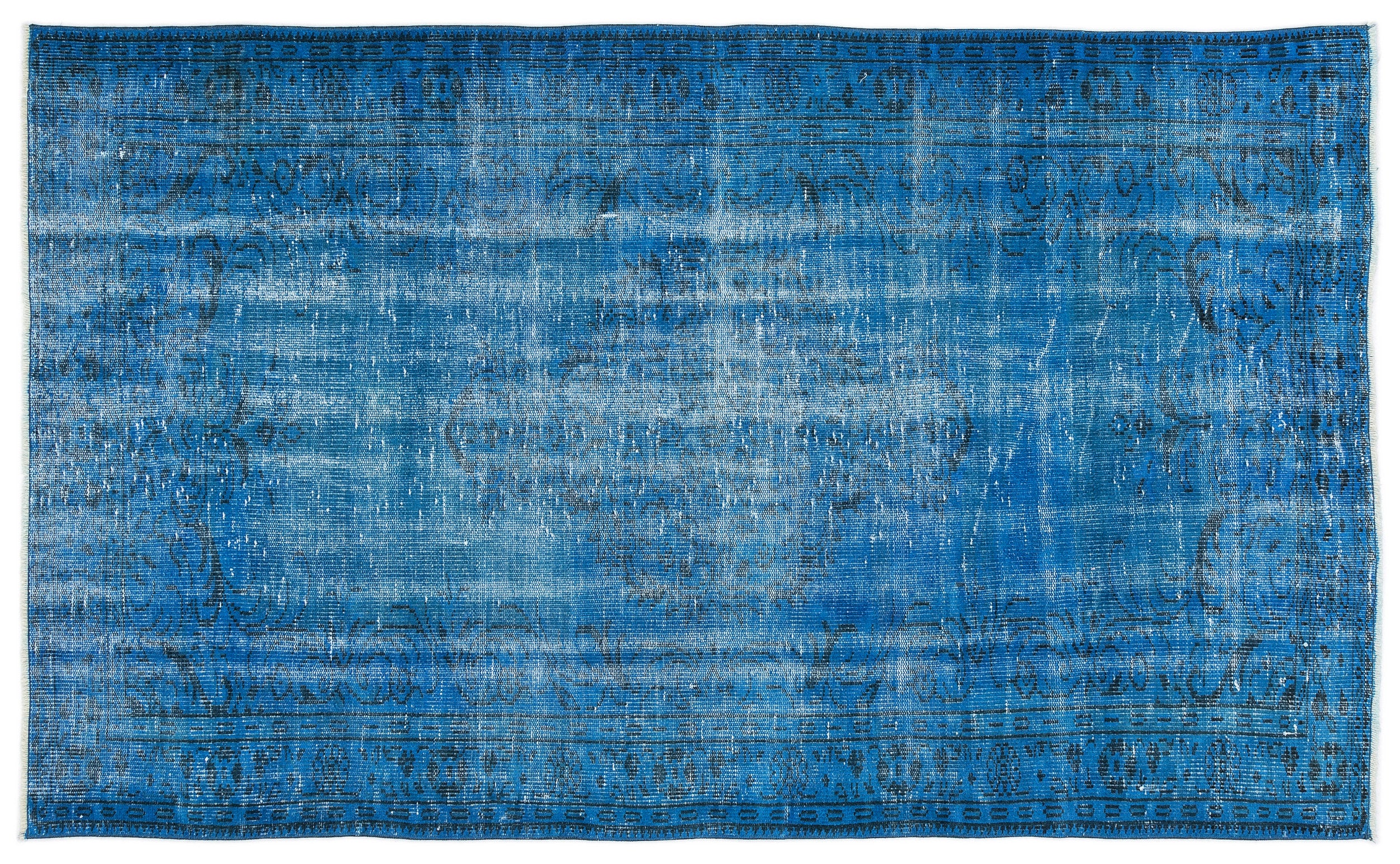 Gleor - Vintage Distressed Rug - 4'8 X 7'10