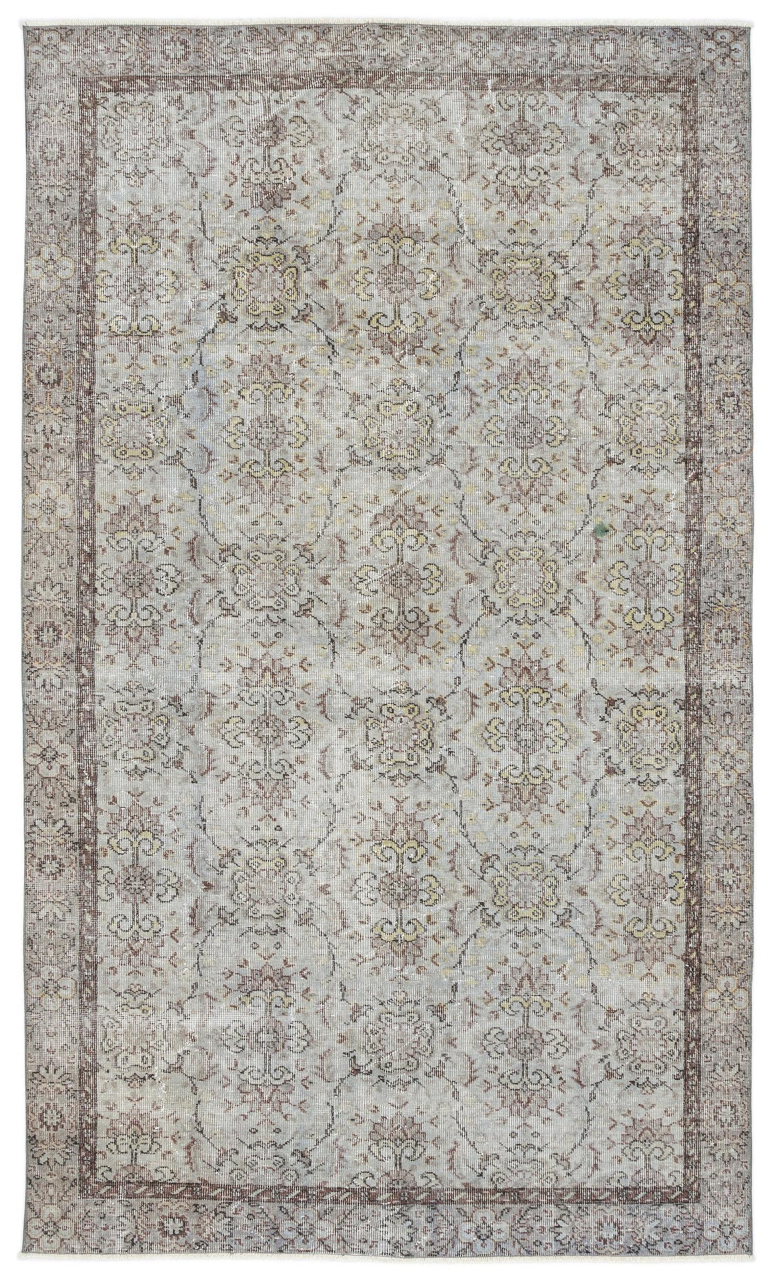 Clafoda - Vintage Floral Rug - 5'3 X 9'1