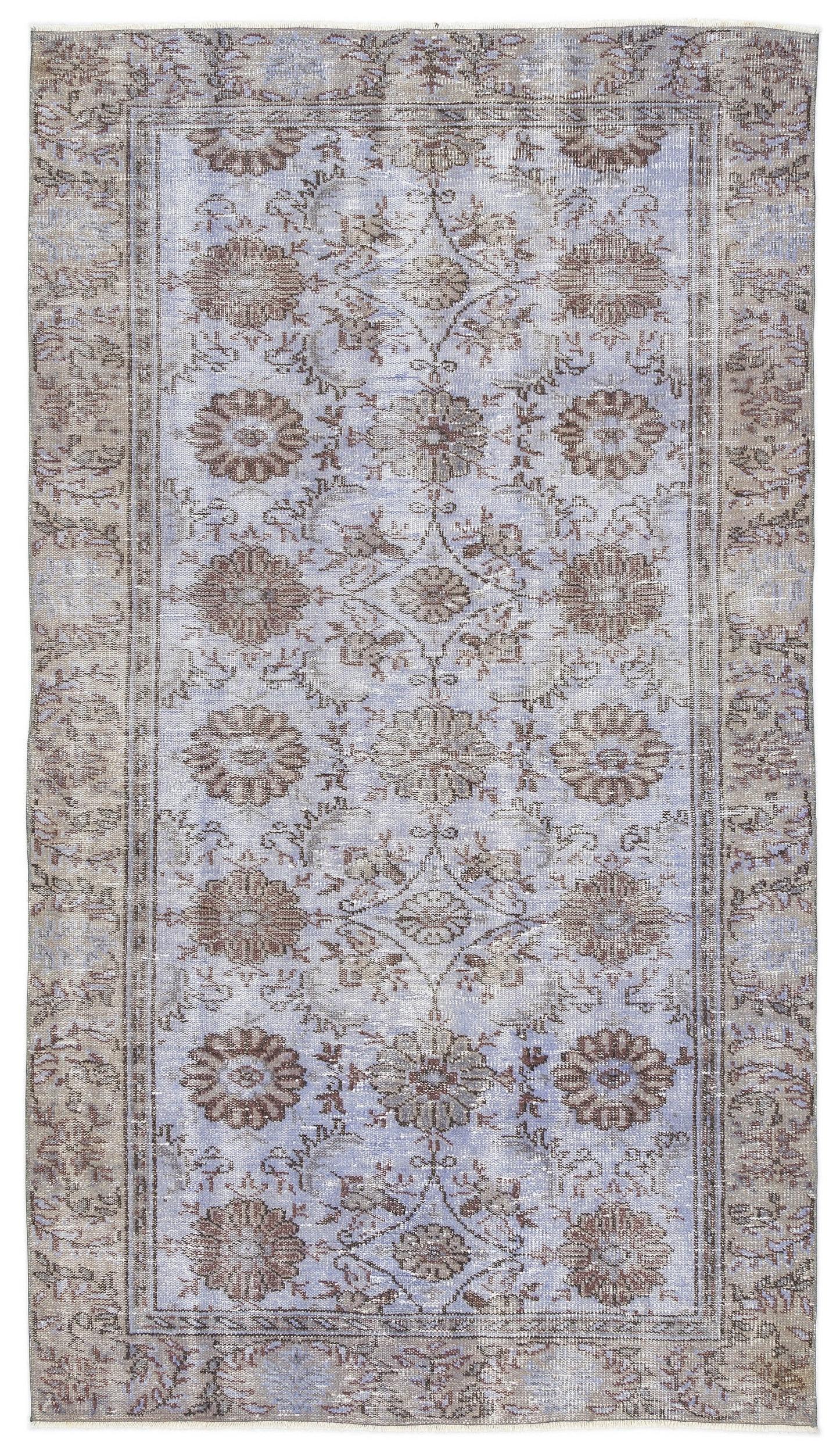 Nodeda - Vintage Floral Rug - 4'8 X 8'4