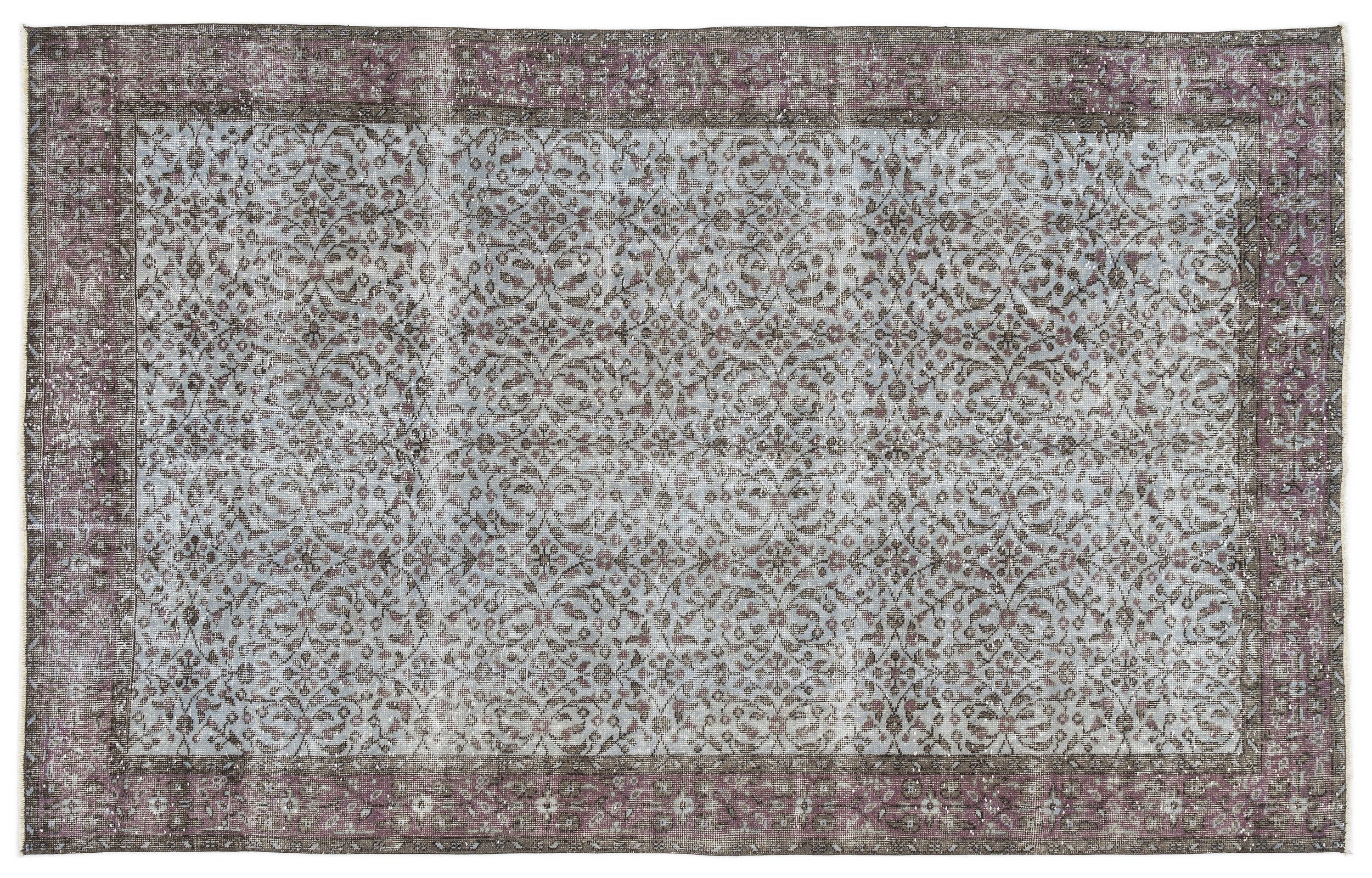 Kamira - Vintage Floral Rug - 5'5 X 8'10