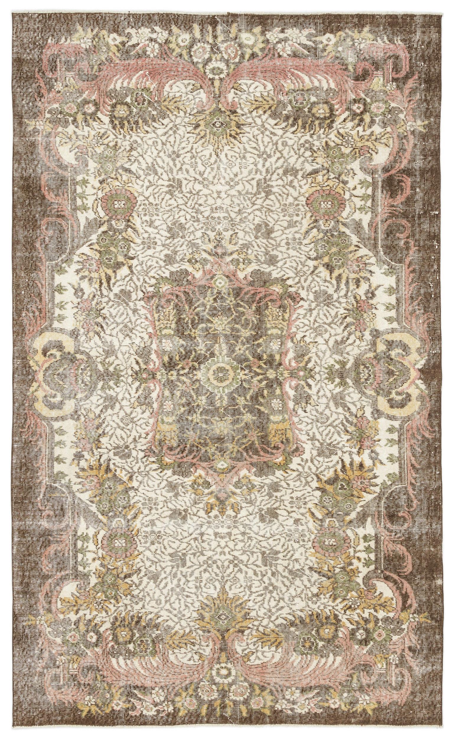 Blara - Vintage Medallion Rug - 5'8 X 9'8