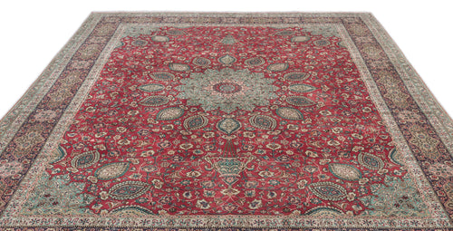 Load image 1 in gallery view. Tromuta - Vintage Medallion Rug - 9'2 X 12'6