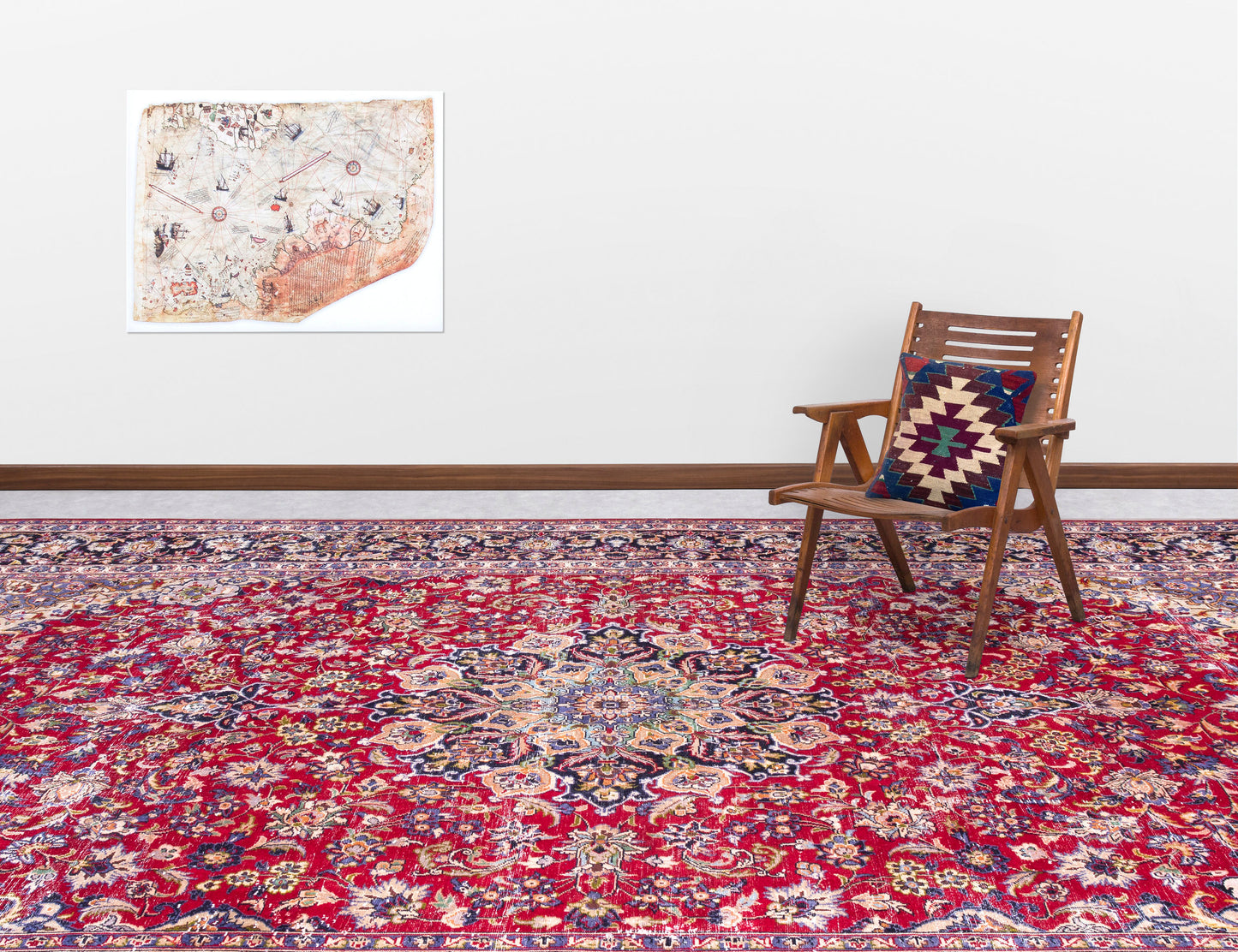 Tubuas - Vintage Medallion Rug - 9'7 X 13'9