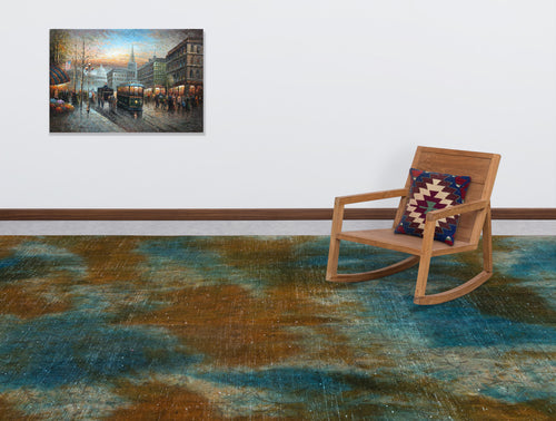 Load image 1 in gallery view. Fruyn - Vintage Distressed Rug - 9'2 X 12'4