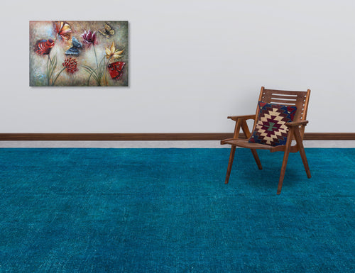 Load image 1 in gallery view. Kaeva - Vintage Distressed Rug - 9'7 X 13'0
