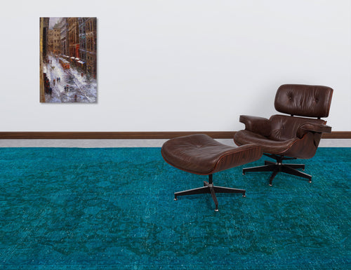 Load image 1 in gallery view. Deuta - Vintage Distressed Rug - 9'6 X 13'0