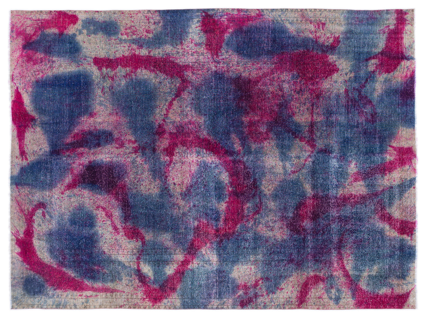 Hivama - Vintage Distressed Rug - 9'5 X 12'11