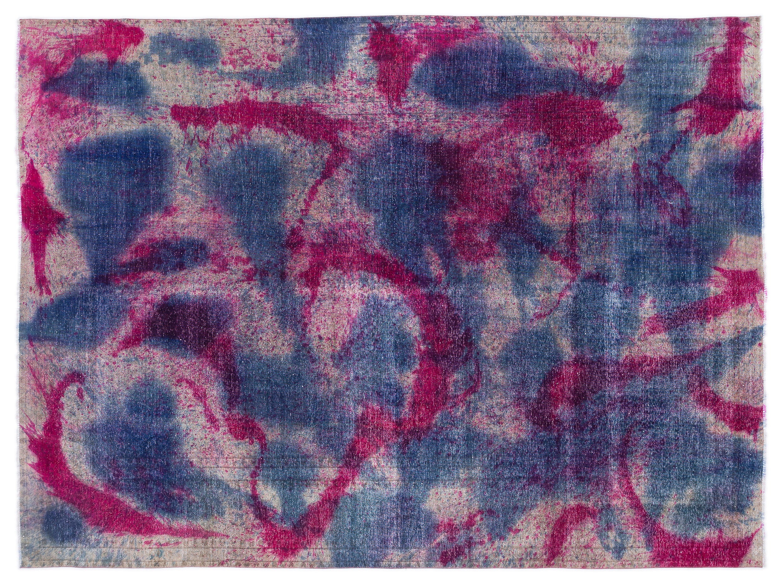 Hivama - Vintage Distressed Rug - 9'5 X 12'11