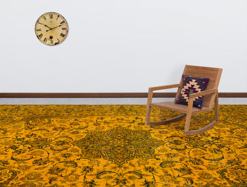 Load image 1 in gallery view. Lekira - Vintage Medallion Rug - 9'7 X 13'9