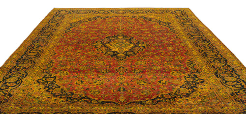 Load image 1 in gallery view. Lavana - Vintage Medallion Rug - 9'3 X 9'7