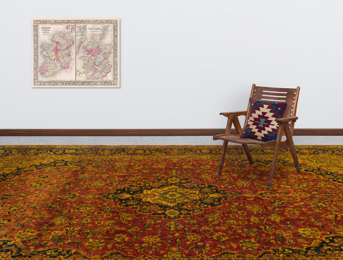 Lavana - Vintage Medallion Rug - 9'3 X 9'7
