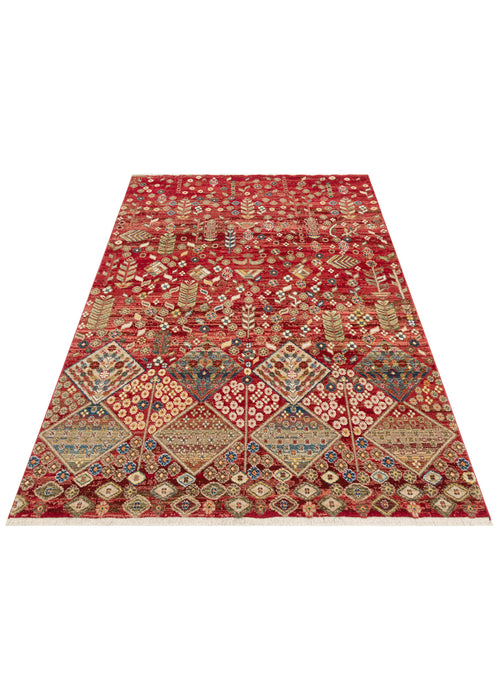 Load image 1 in gallery view. Crimson Goddess - Area Rug - KYB1