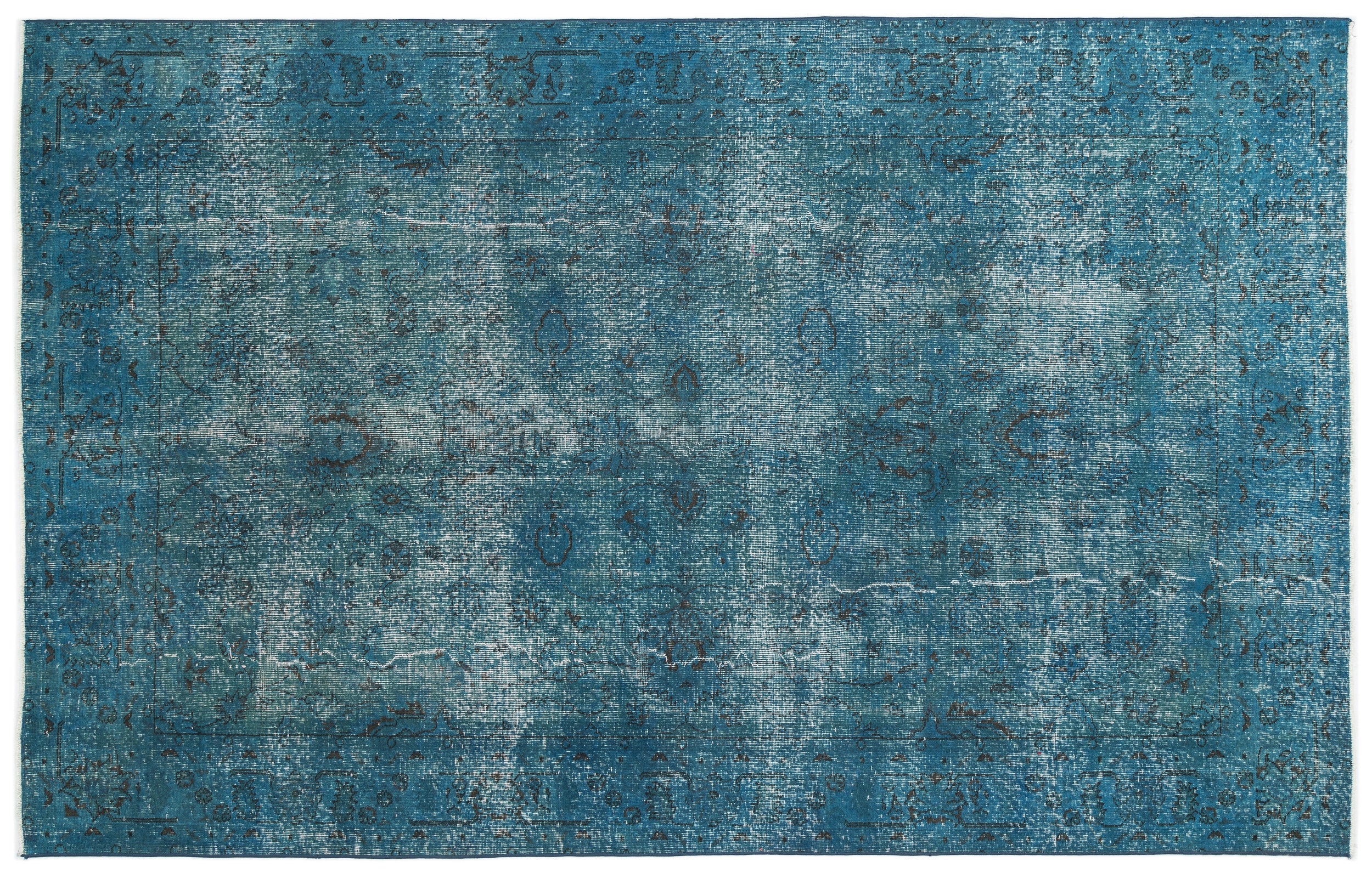 Ladian - Vintage Distressed Rug - 6'9 X 10'8
