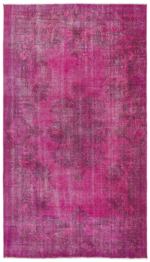 Load image 1 in gallery view. Fluteva - Vintage Distressed Rug - 5'5 X 9'6
