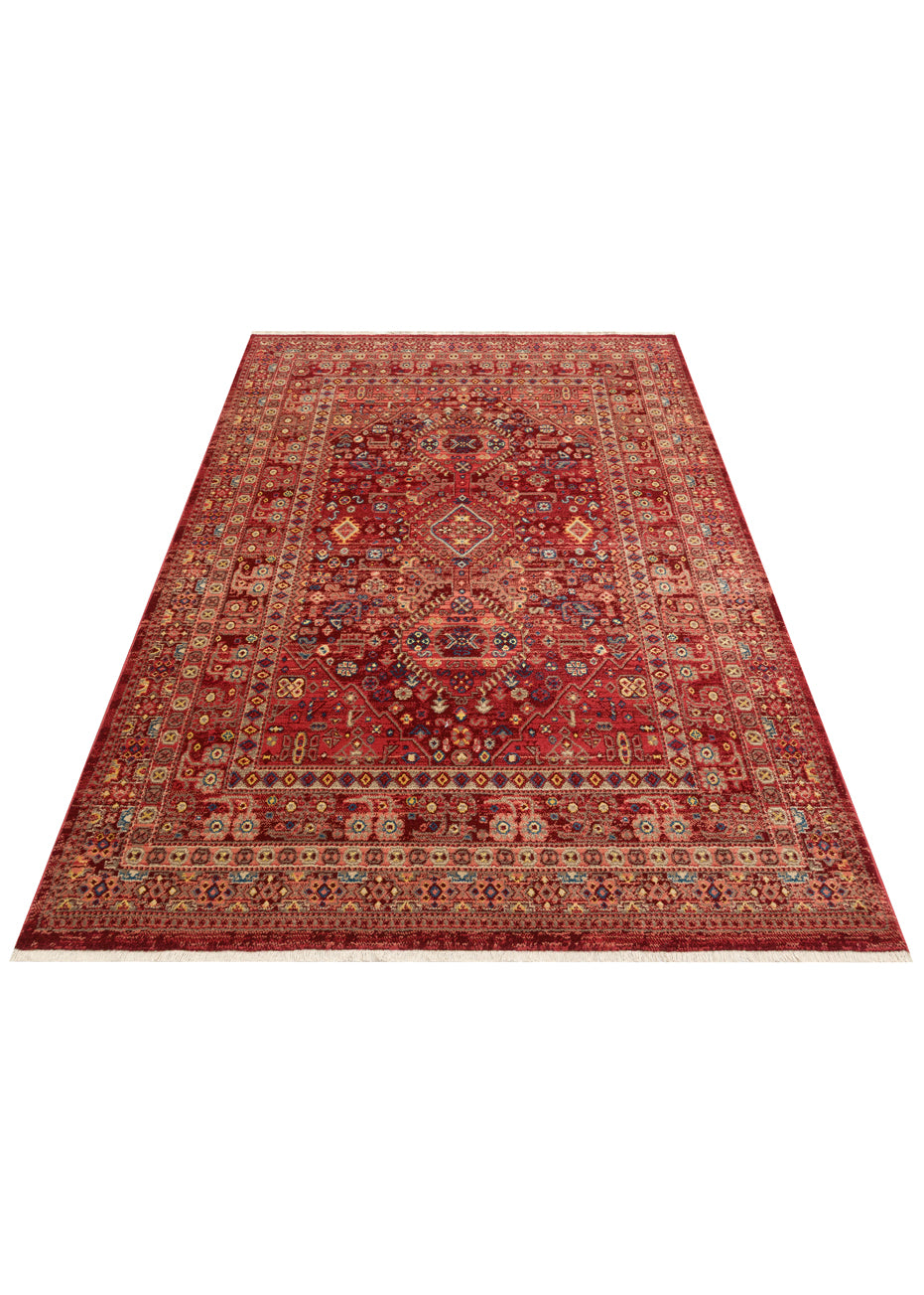 Scarlet Bloom - Area Rug - KYB5R