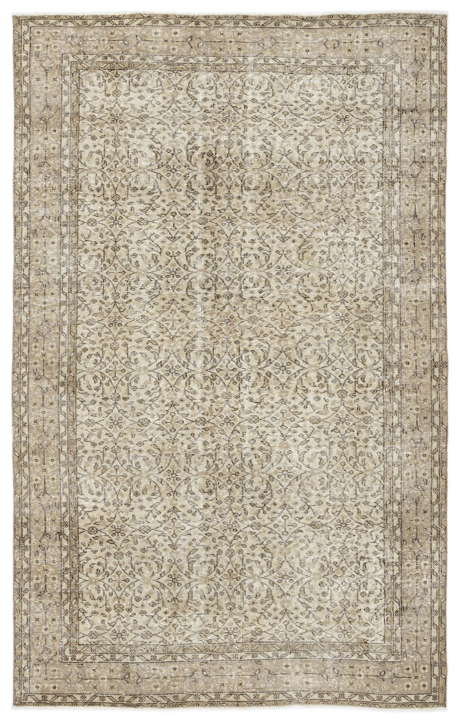 Coaluon - Vintage Floral Rug - 5'8 X 9'1