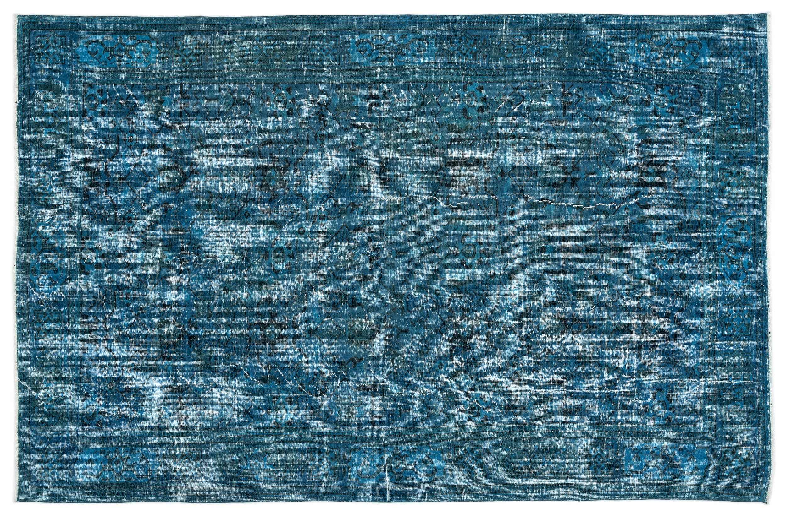 Croos - Vintage Distressed Rug - 6'3 X 9'9
