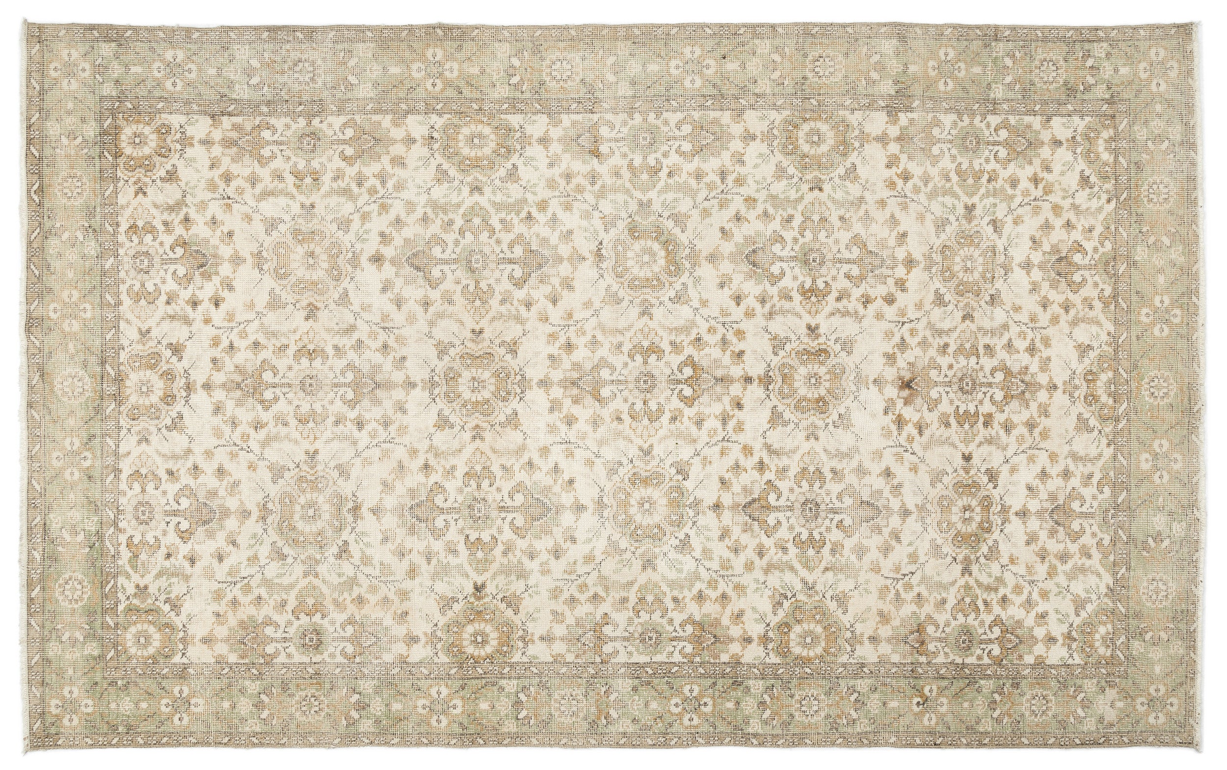 Grenota - Vintage Floral Rug - 6'1 X 10'0