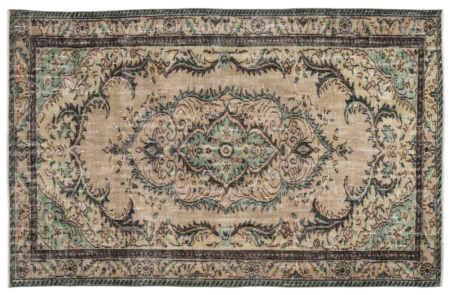 Dumuis - Vintage Medallion Rug - 5'7 X 8'8